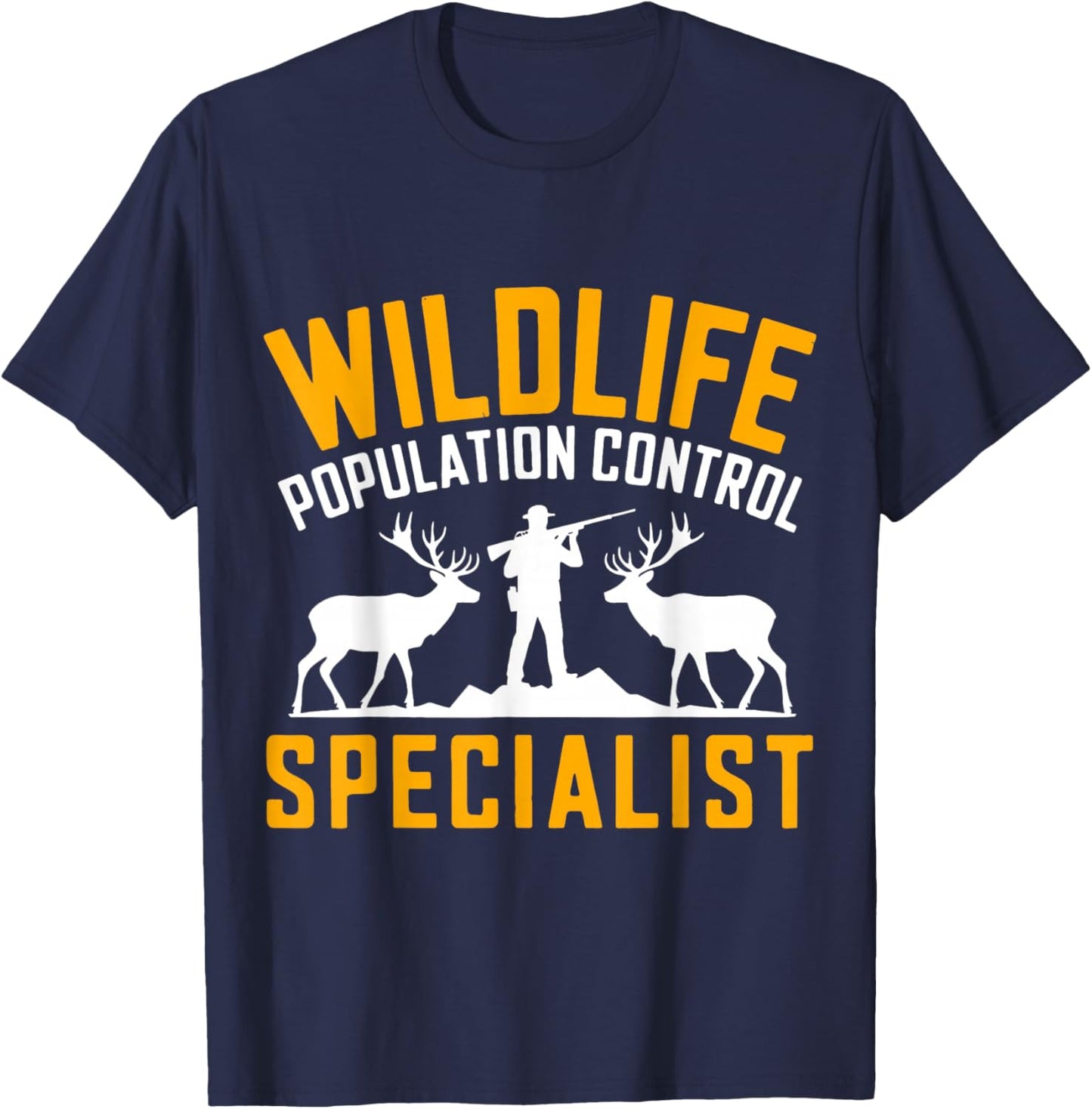 Hunting Humor Design Funny Hunters T-Shirt - T-Shirt | Navy