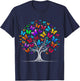 Butterfly Tree T-Shirt - T-Shirt | Navy