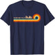 Sarcastic Shirt Retro Stripes I'm Sexy And I Tow It Shirt T-Shirt - T-Shirt | Navy