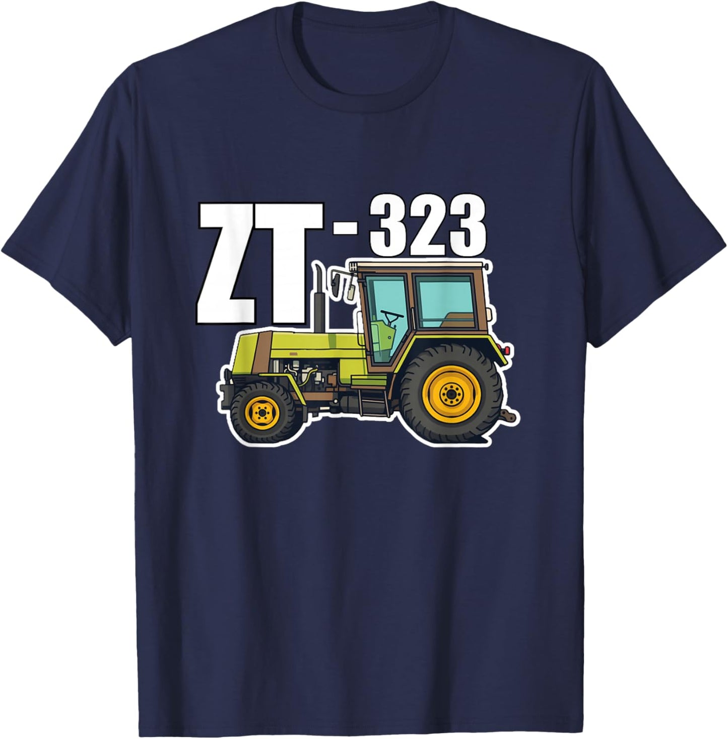 ZT-323 Progress Tractor Agriculture T-Shirt - T-Shirt | Navy