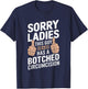 Sorry Ladies This Guy Has A Botched Circumcision T-Shirt - T-Shirt | Navy