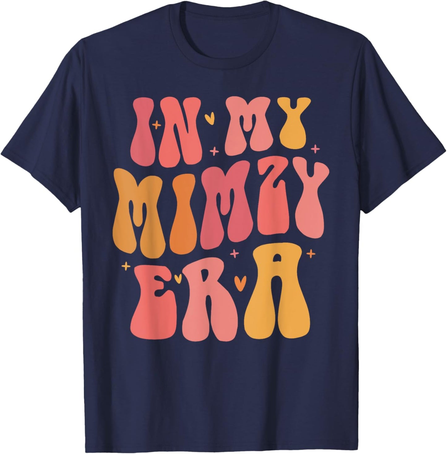 In My Mimzy Era Baby Announcement for Grandma Mother's Day T-Shirt - T-Shirt | Navy