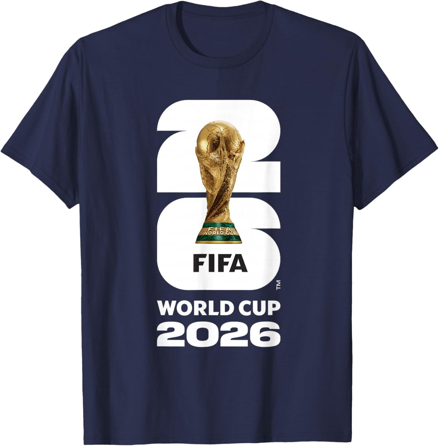 FIFA World CUP26 FIFA Gold TROPHÄE T-Shirt - T-Shirt | Navy