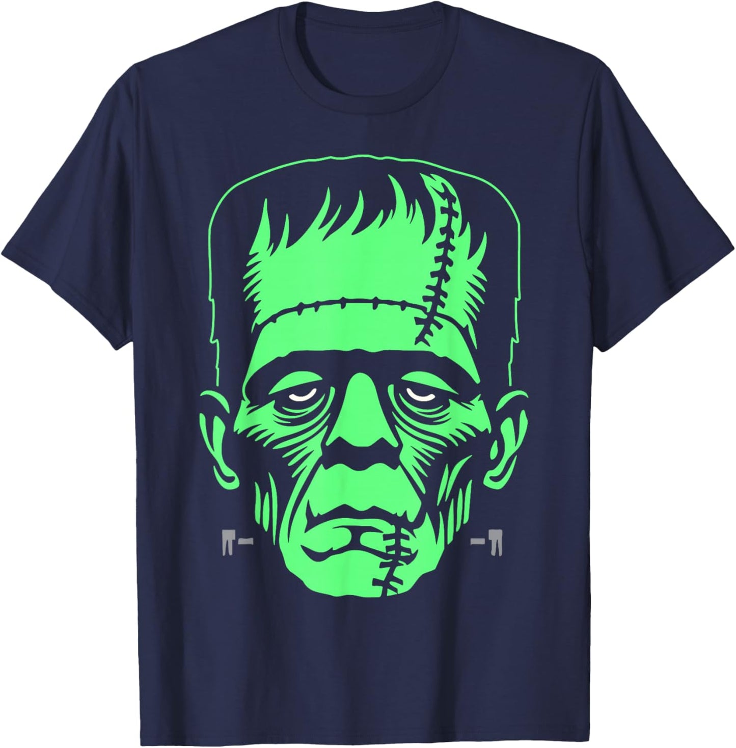 Frankenstein Monster Halloween Costume T-Shirt - T-Shirt | Navy