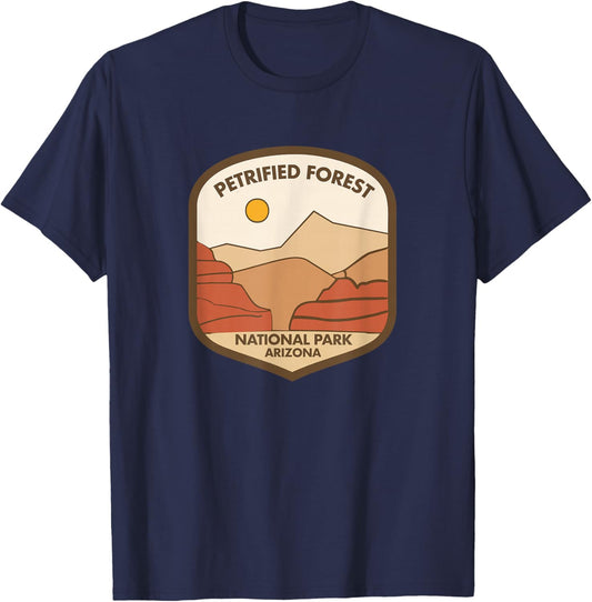 Petrified Forest National Park Souvenir Arizona Men Women T-Shirt - T-Shirt | Navy