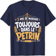Cadeau Noces De Froment Anniversaire 3 Ans De Mariage Humour T-Shirt - T-Shirt | Navy