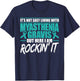 Funny Myasthenia Gravis Warrior T-Shirt - T-Shirt | Navy