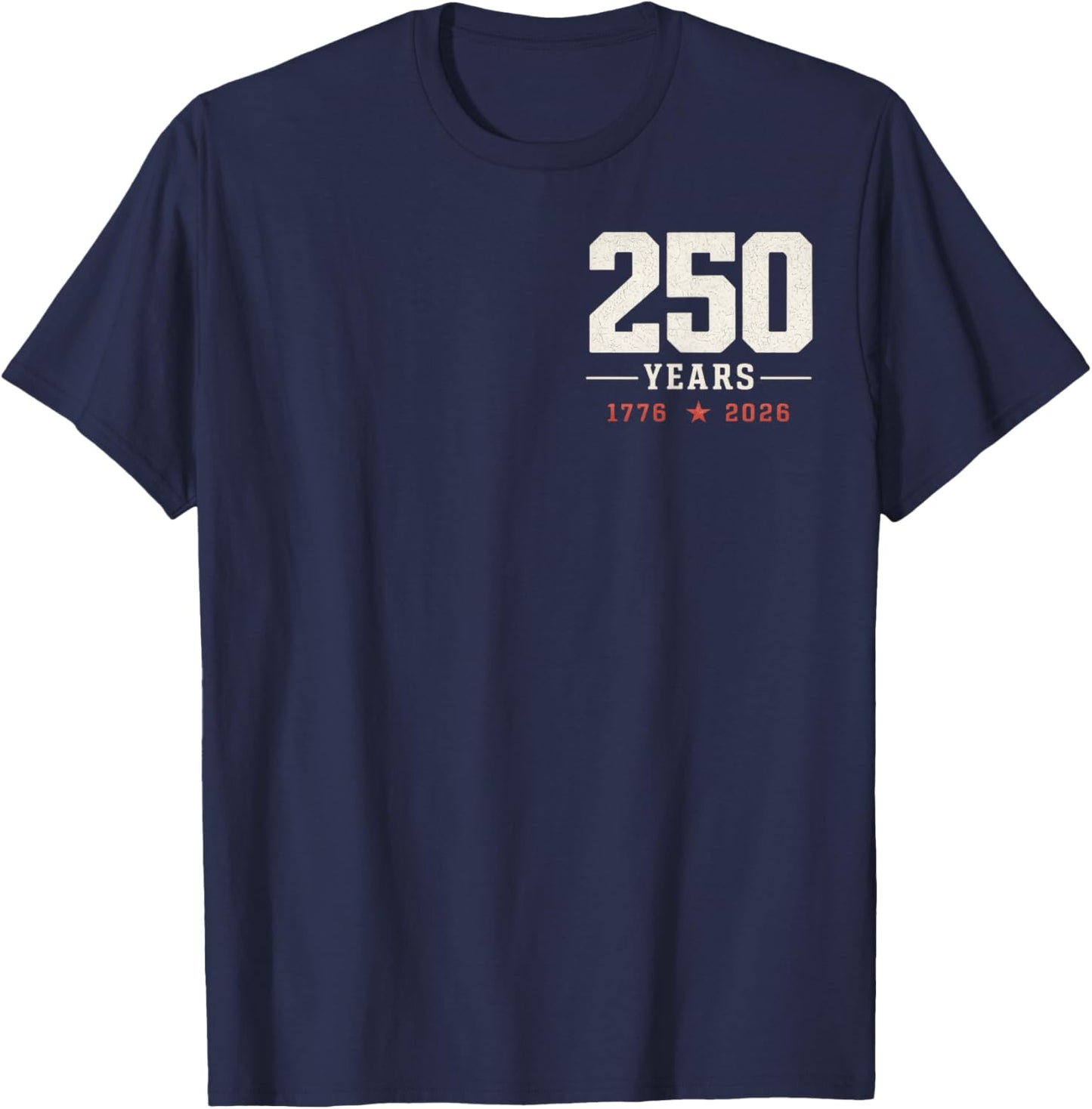 250 Anniversary USA Men Women Kids 250 Years American 250th T-Shirt - T-Shirt | Navy