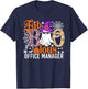 Fab Boo Lous Office Manager Funny Halloween Costume T-Shirt - T-Shirt | Navy
