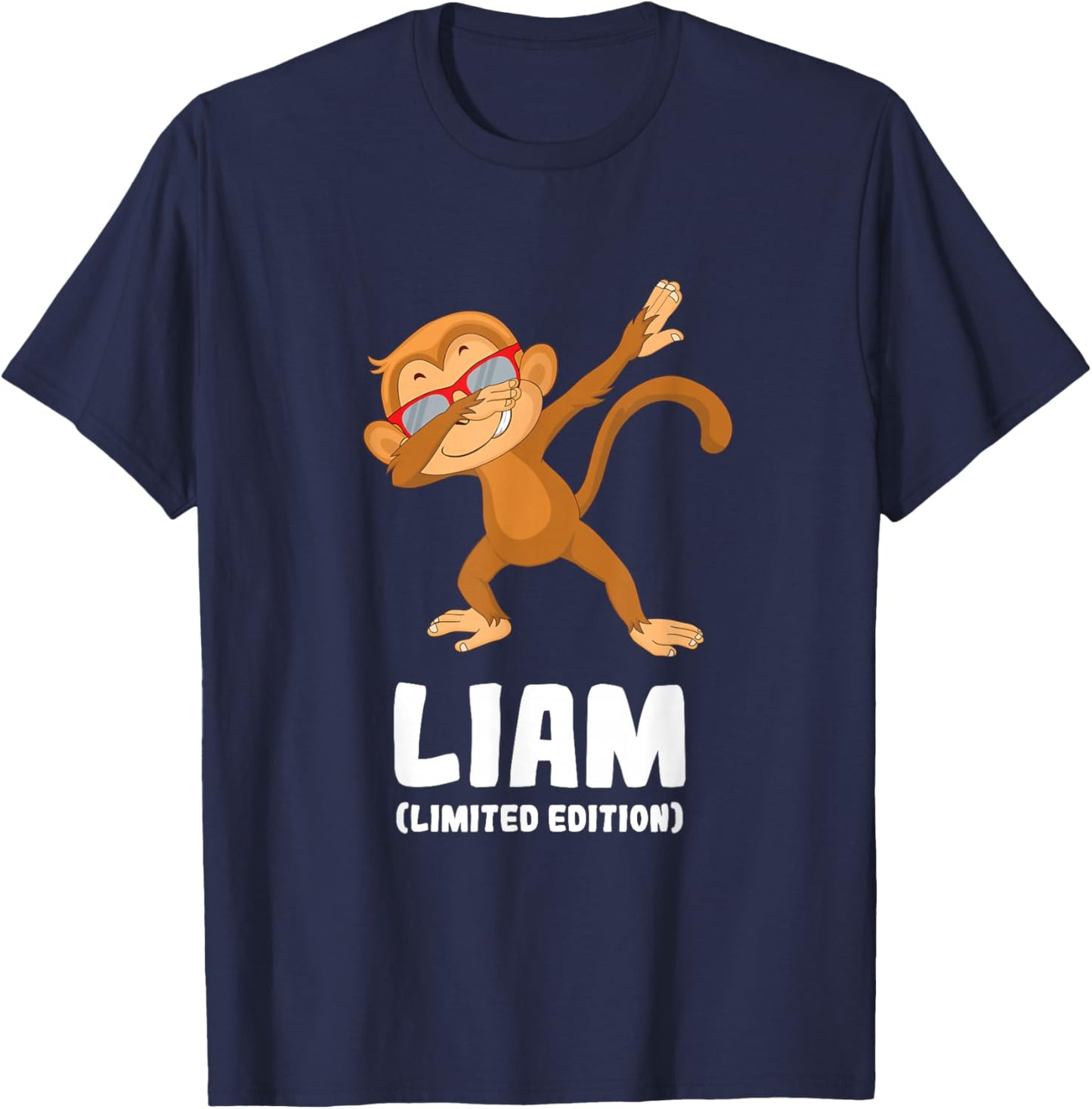 Name Boy I Am Liam T-Shirt - T-Shirt | Navy