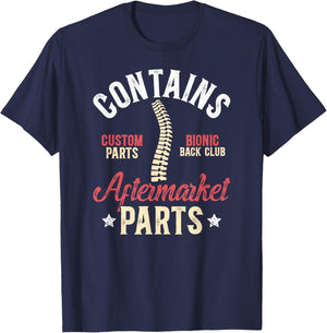 Back Surgery Recovery Spinal Fusion Surgery Recovery T-Shirt - T-Shirt | Navy