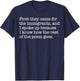 First They Came for The Immigrants and I Spoke Up Protest T-Shirt - T-Shirt | Navy