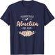 Promovida A Abuelita 2027 Spanish Pregnancy Announcement T-Shirt - T-Shirt | Navy