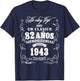 82nd Birthday gift in Spanish Regalo cumpleanos 82 T-Shirt - T-Shirt | Navy