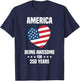 America Heart Flag 250 Years 4th of July 250th Anniversary T-Shirt - T-Shirt | Navy