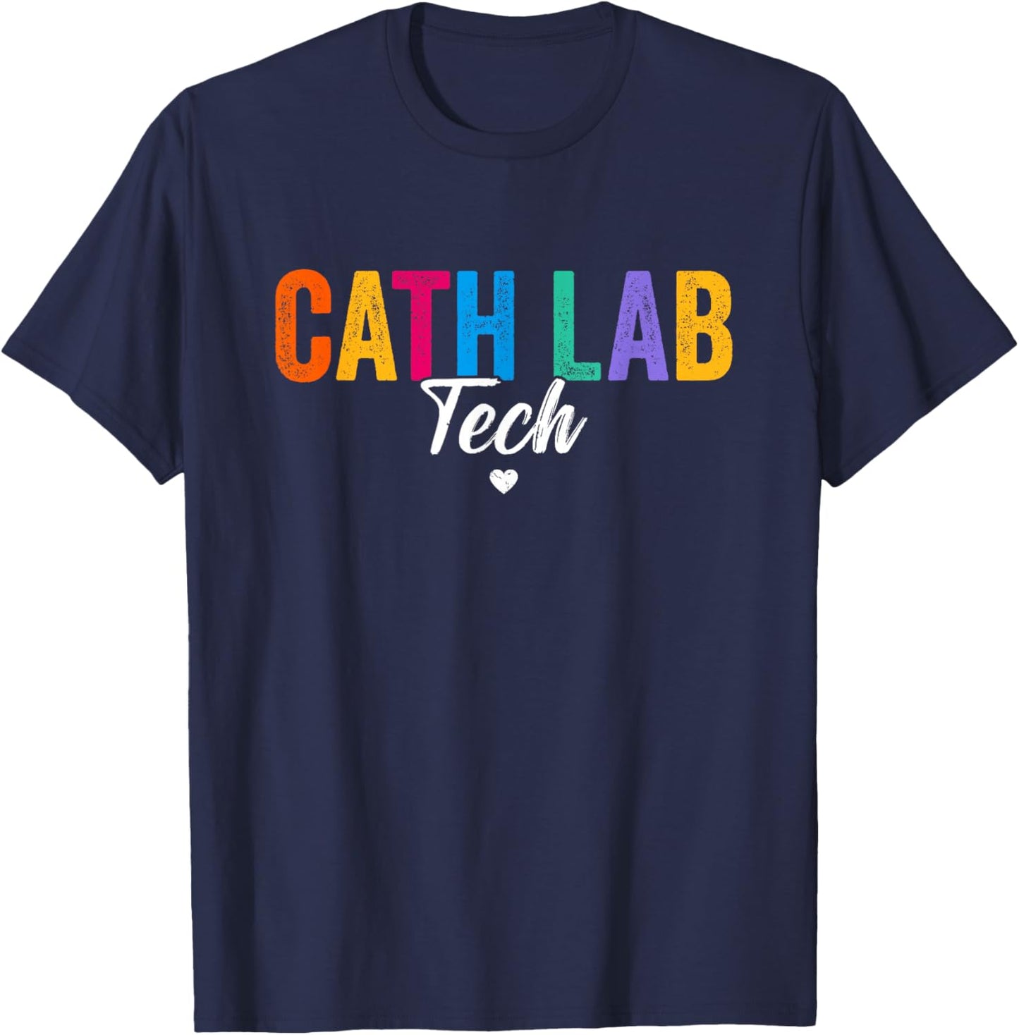 Cath Lab Tech Cath Lab Technician Design Men T-Shirt - T-Shirt | Navy
