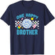 One Happy Dude Brother 1st Birthday Family Matching T-Shirt - T-Shirt | Navy