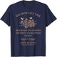 Do Not Let The Behavior Of Others Destroy Your Inner Peace T-Shirt - T-Shirt | Navy