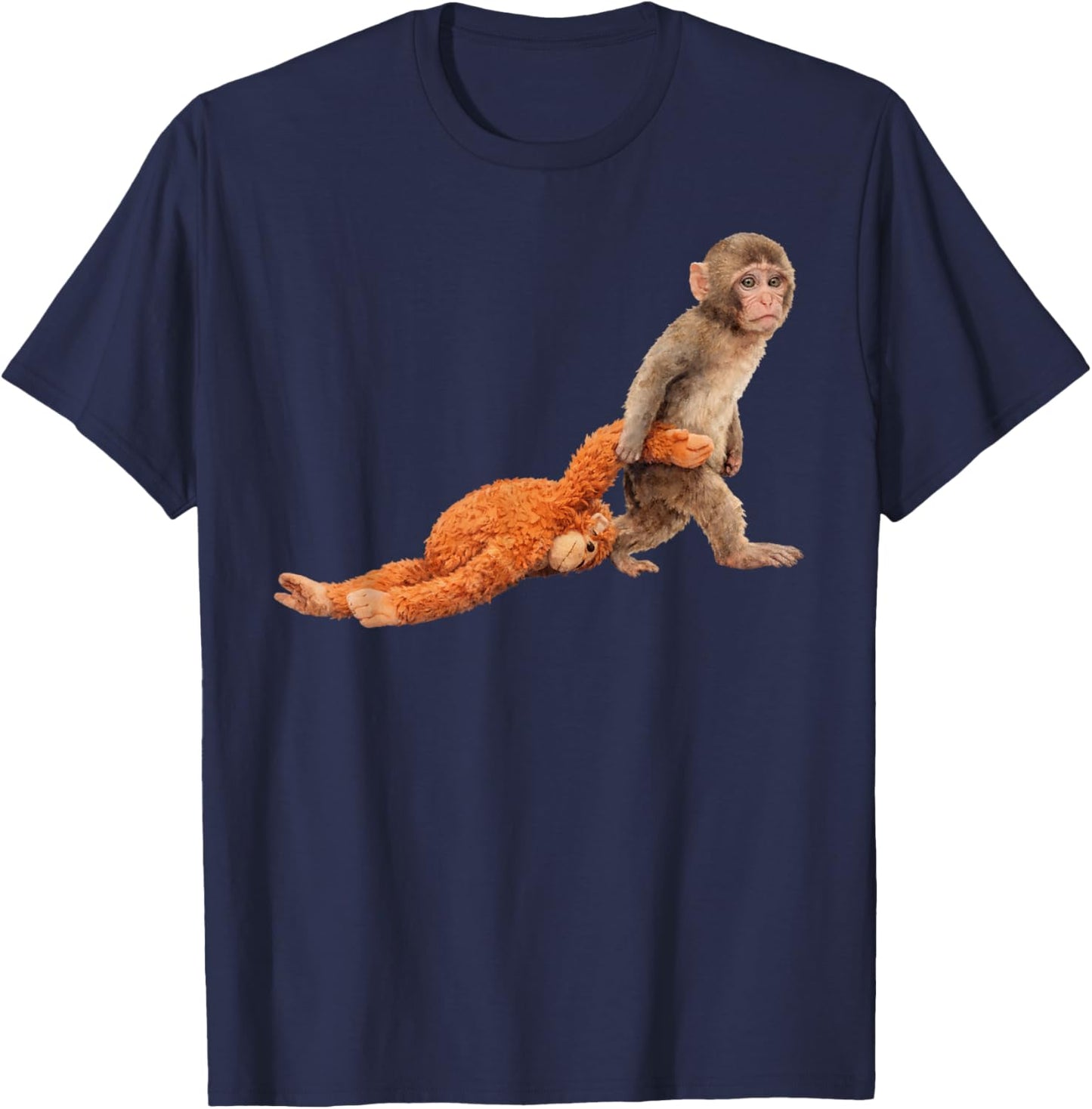 Punch Baby Monkey T-Shirt - T-Shirt | Navy
