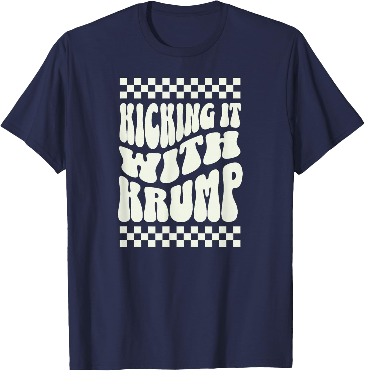 Krump Blow Urban Movement and Energy Retro T-Shirt - T-Shirt | Navy
