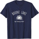 Boone Lake My Happy Place TN Boating Fishing Fun T-Shirt - T-Shirt | Navy