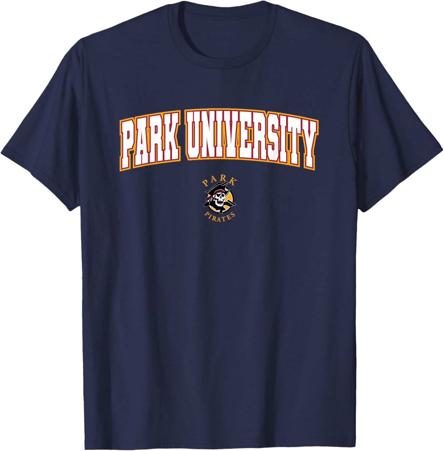 Park University Pirates Arch Logo T-Shirt - T-Shirt | Navy