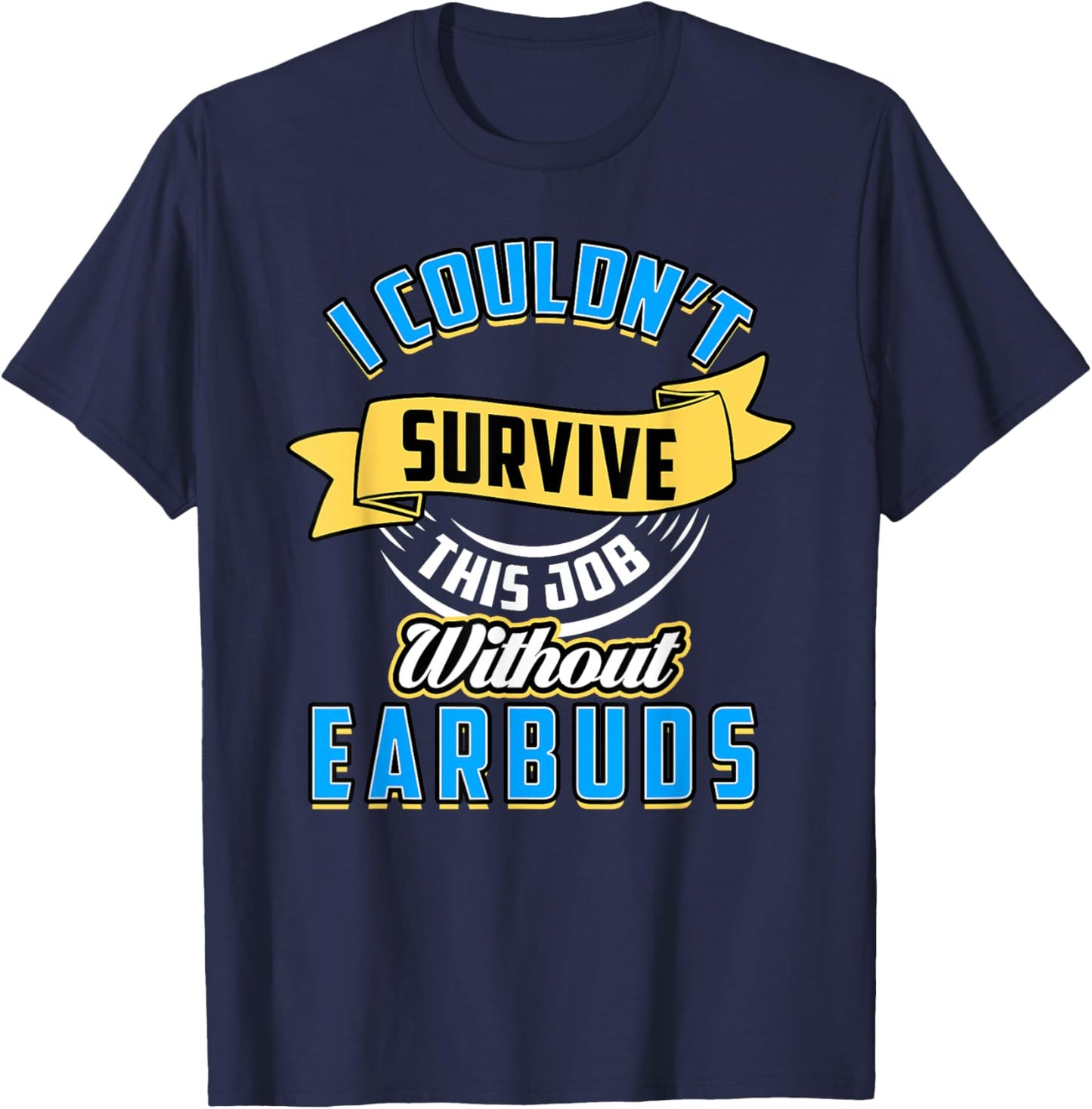 Office Gifts and Gags by Cowcha Brands Funny Workplace Humor for Working Adults, -Adults, Black, Small, Short Sleeve T-Shirt - T-Shirt | Navy