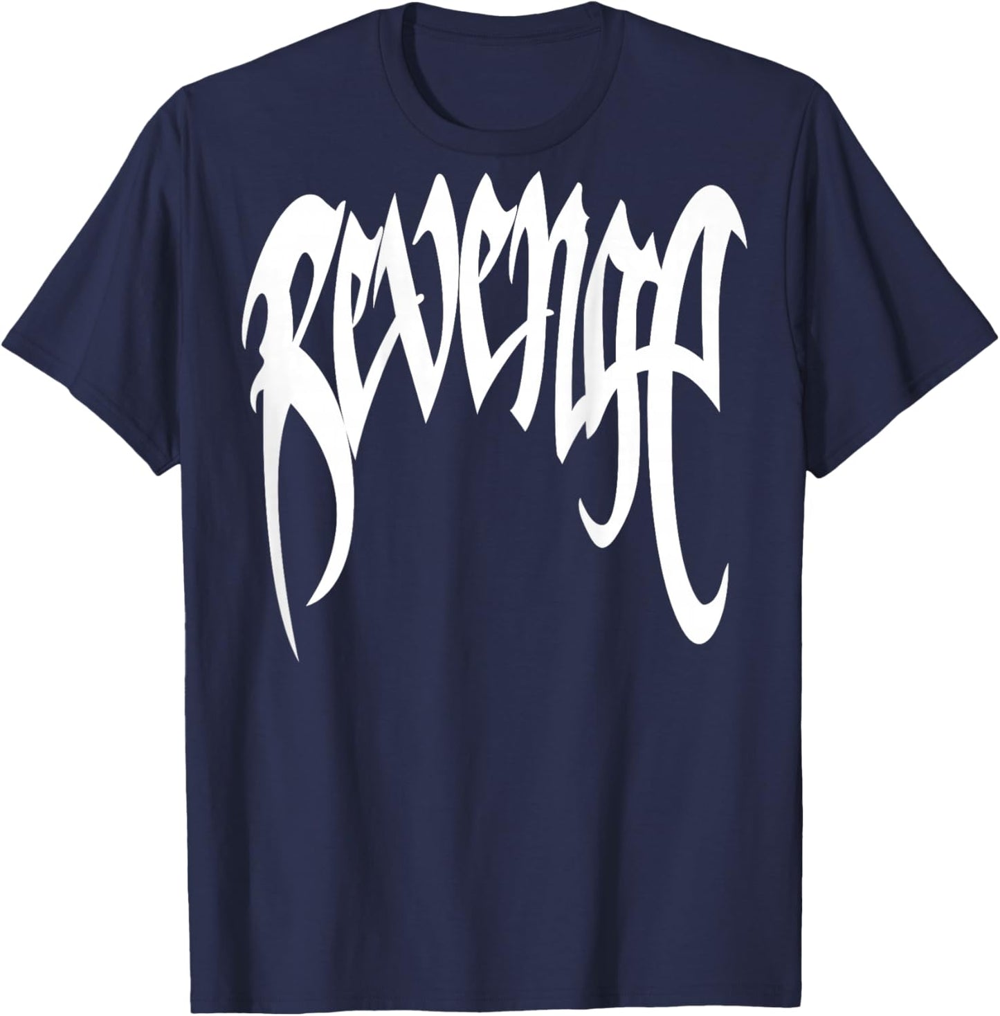 Revenge Hip Hop Merch (ON Back) T-Shirt - T-Shirt | Navy