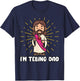 I'm Telling Dad Funny Jesus T-Shirt - T-Shirt | Navy