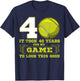 Tennis 40th Birthday Party Player Deuce Ace Sports Match T-Shirt - T-Shirt | Navy