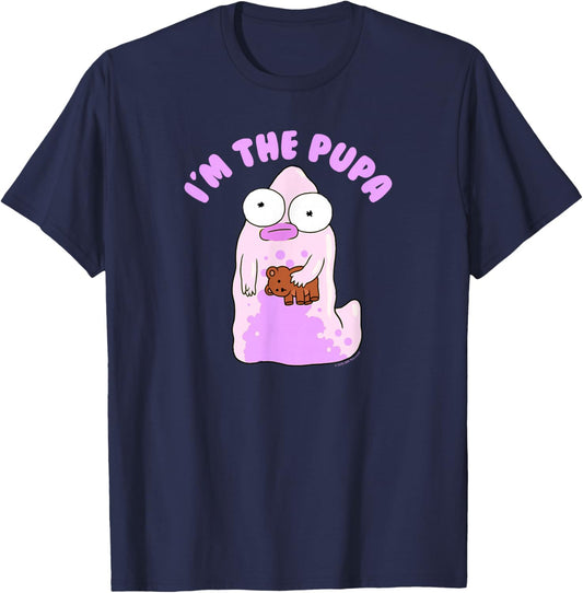 Solar Opposites I'm The Pupa Portrait Funny Cartoon T-Shirt - T-Shirt | Navy