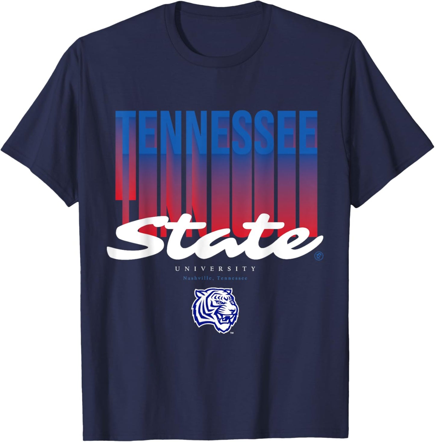 The Yard Essentials - Tennessee State University - TSU Pride T-Shirt - T-Shirt | Navy