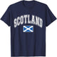 Scotland Scottish Flag T-Shirt - T-Shirt | Navy