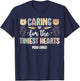 Peds CVICU Pediatric Cardiovascular Intensive Care Unit T-Shirt - T-Shirt | Navy