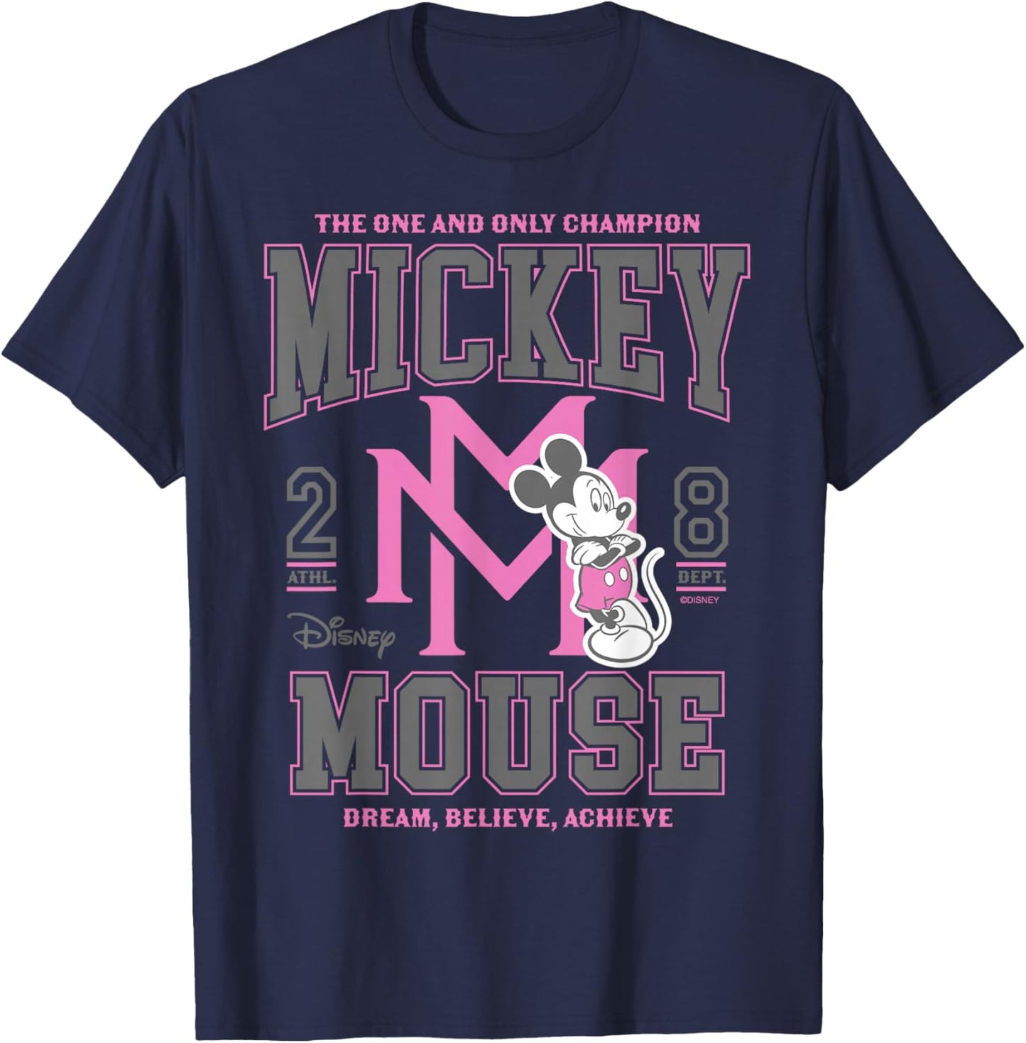 Disney Mickey and Friends Champion Athletic Style T-Shirt - T-Shirt | Navy