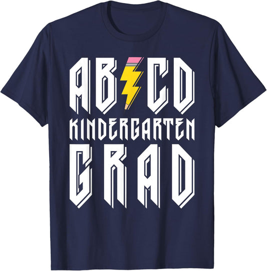 ABCD Kindergarten Grad 2026 Kindergarten Graduation 2026 T-Shirt - T-Shirt | Navy