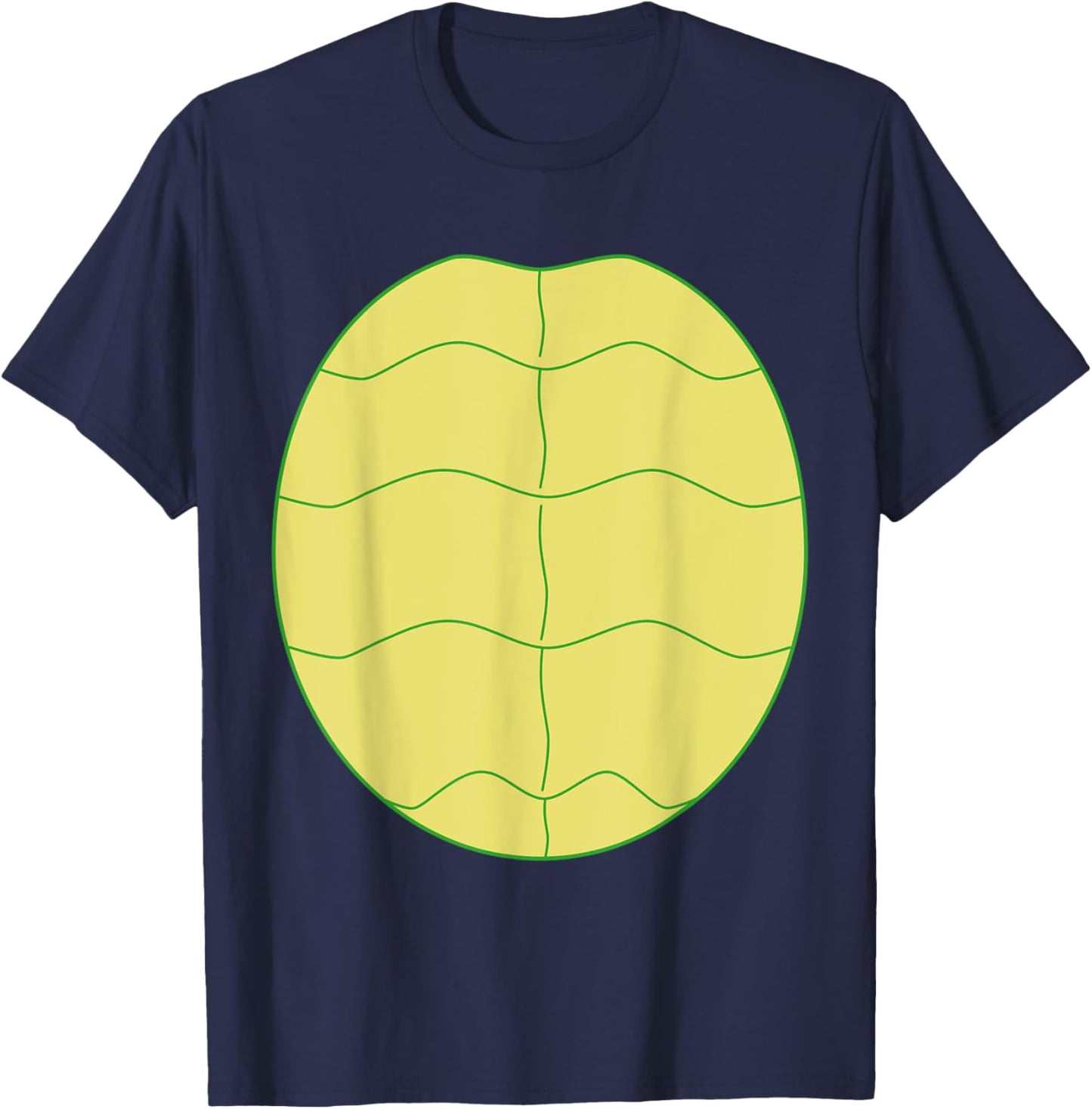 Funny Halloween Animal Belly Turtle Shell Costume Family T-Shirt - T-Shirt | Navy