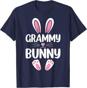 Grammy Bunny Matching Family Grammy Easter Day T-Shirt - T-Shirt | Navy