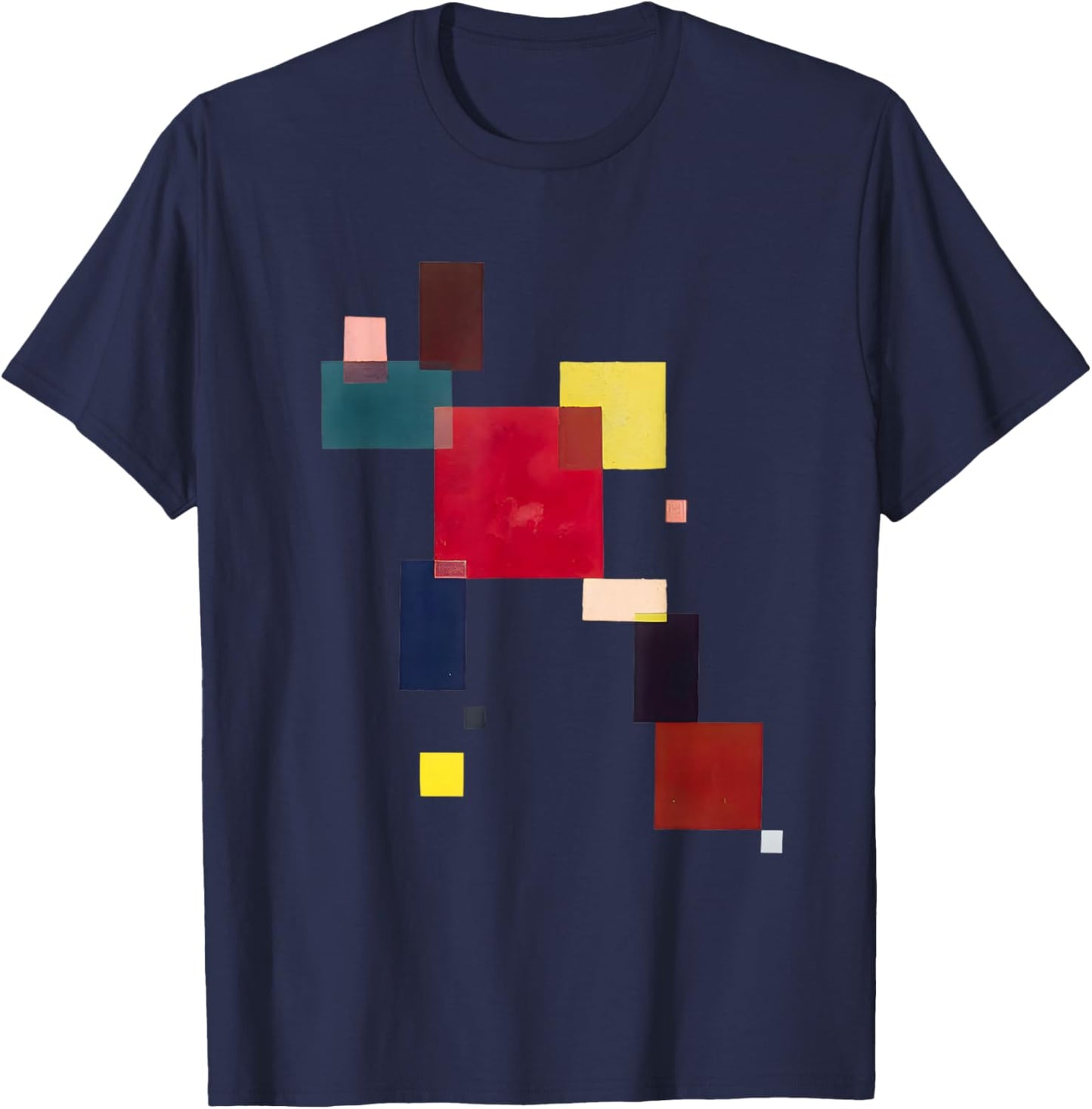 Treize Rectangles de Wassily Kandinsky (1930) T-Shirt - T-Shirt | Navy
