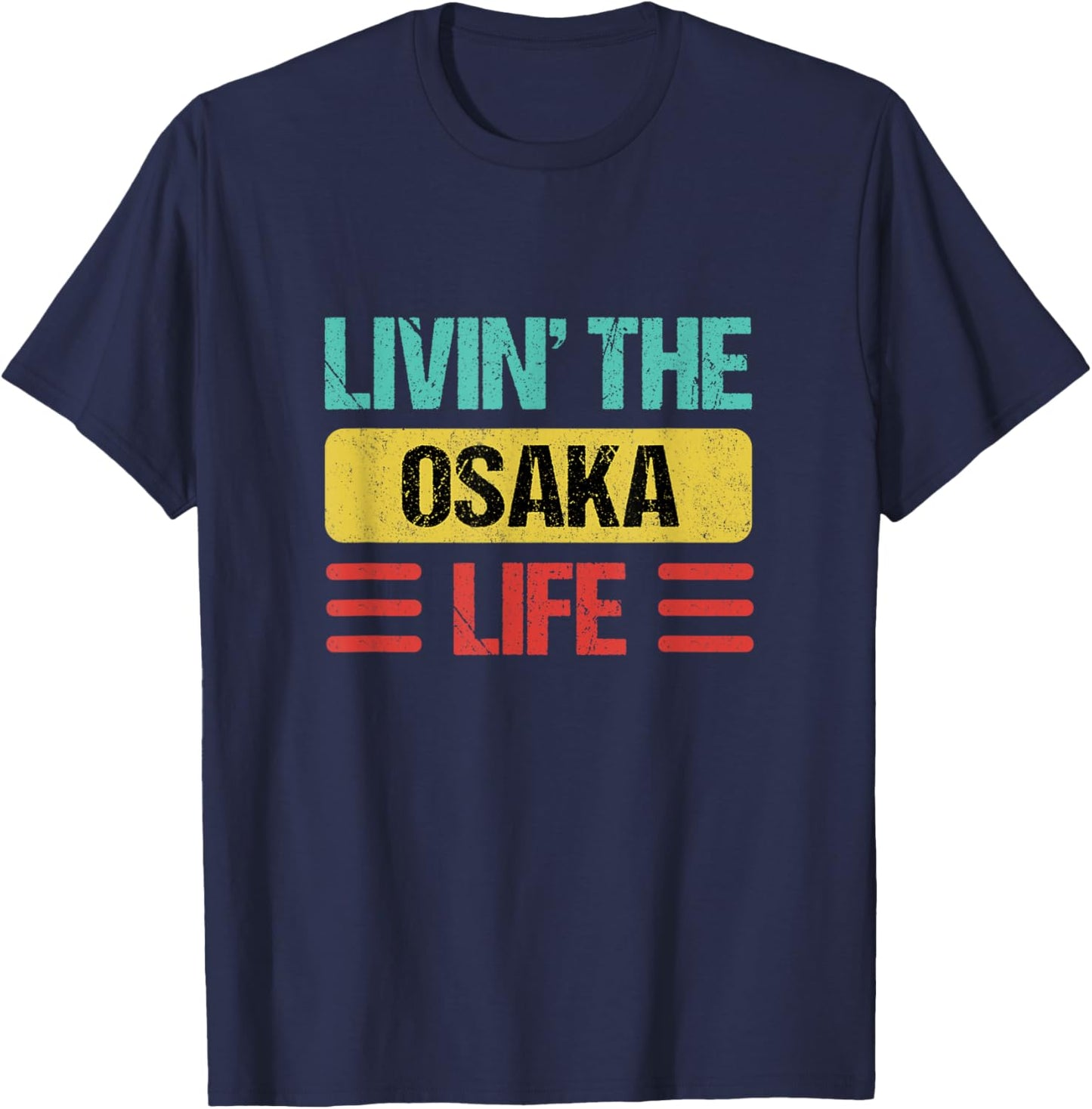 Osaka Japan T-Shirt - T-Shirt | Navy