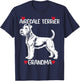 Airedale Terrier Grandma T-Shirt - T-Shirt | Navy