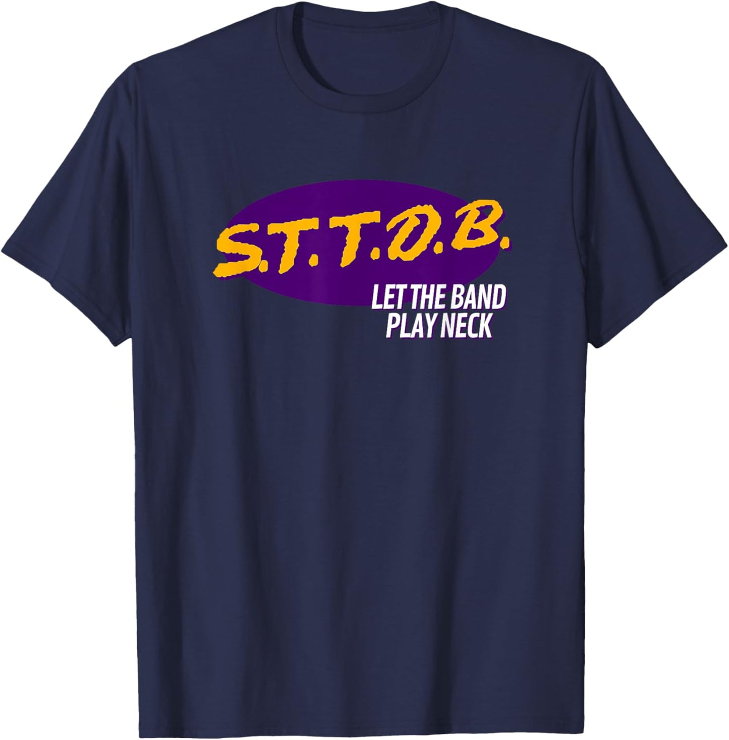 STTDB Tiger Fan Funny T-Shirt - T-Shirt | Navy