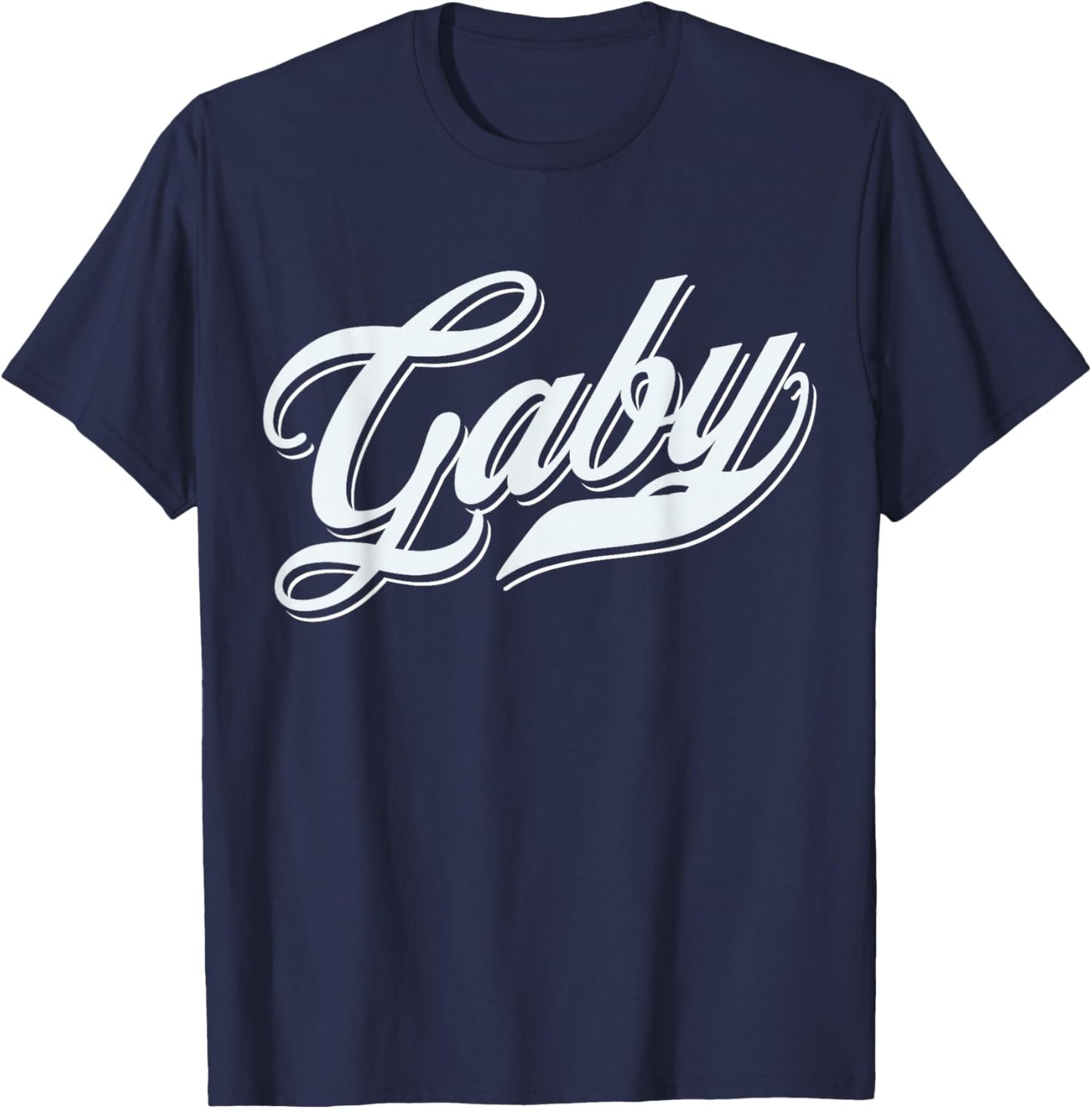 Boys Funny Gift Funny Name For Gaby T-Shirt - T-Shirt | Navy