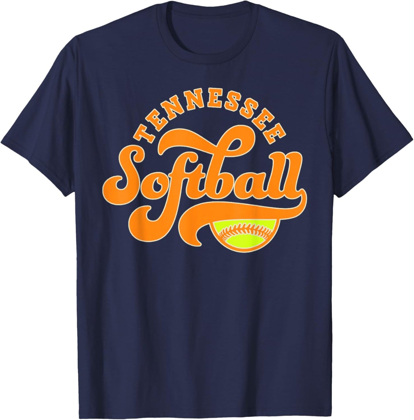 Tennessee Softball T-Shirt - T-Shirt | Navy
