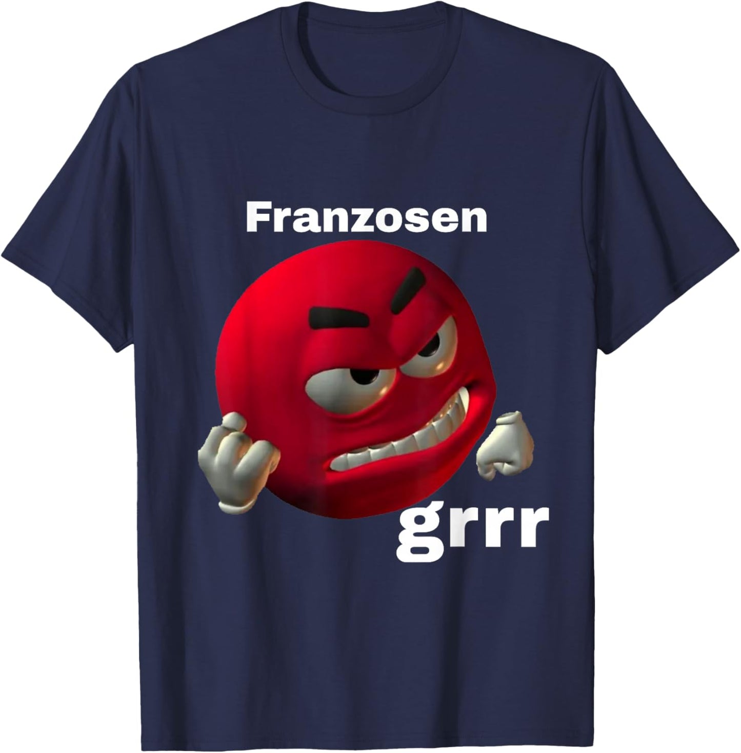 Franzosen Meme T-Shirt - T-Shirt | Navy