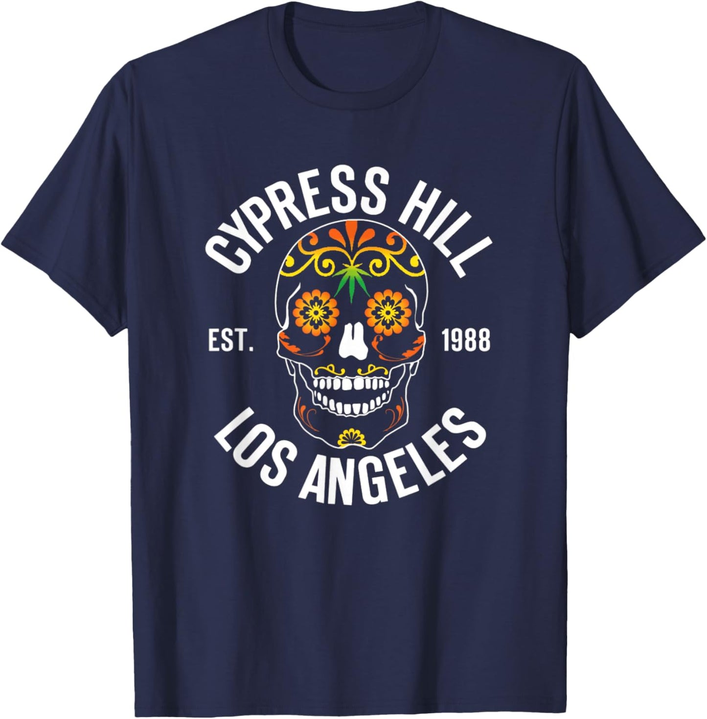 Cypress Hill Till Death Do Us Part T-Shirt - T-Shirt | Navy