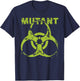 Mutant Bodybuilding Gym Fitness Workout T-Shirt - T-Shirt | Navy