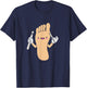 Funny Podiatrist Cute Foot Doctor Podiatry T-Shirt - T-Shirt | Navy
