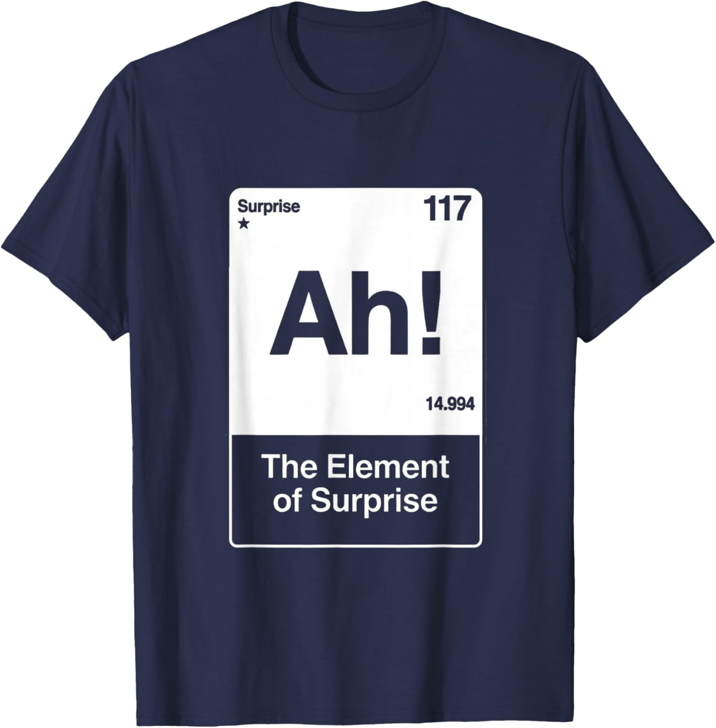 ah Element of Surprise T-Shirt - T-Shirt | Navy