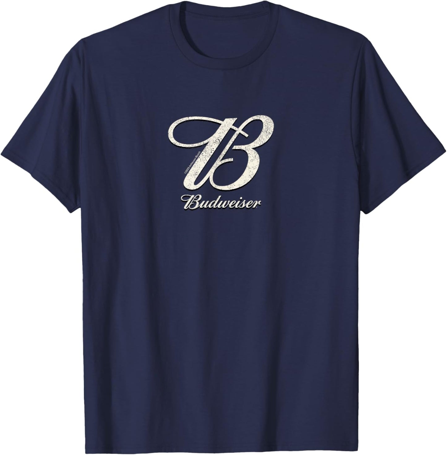 Budweiser - Oversized Bud B T-Shirt - T-Shirt | Navy